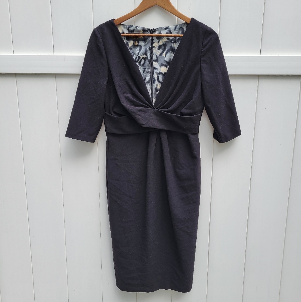 Black cocktail dress